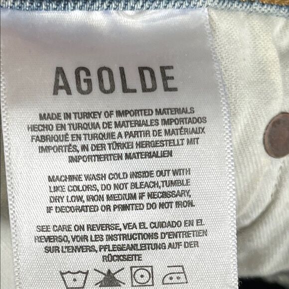 NWOT Agolde Merrill Mid Rise Straight Leg Jeans - Picture 8 of 9